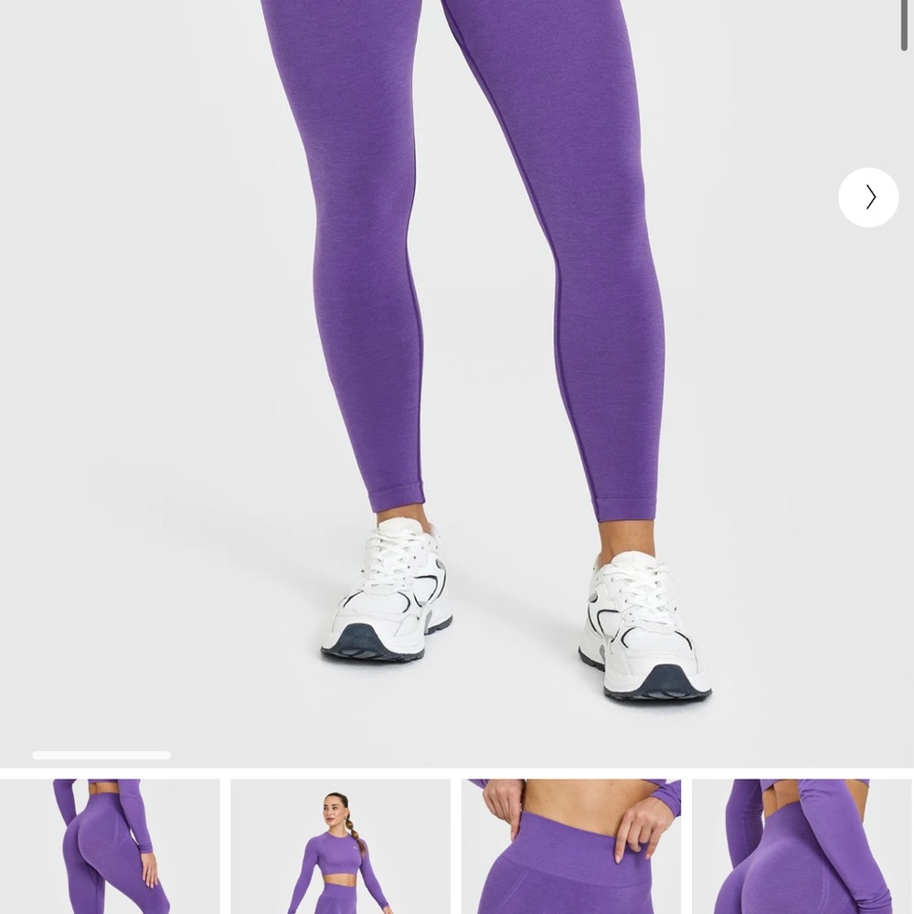 Oner Active Purple High-Waisted Leggings